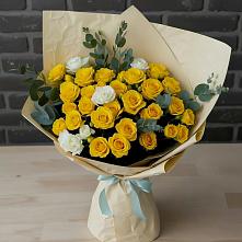 Букет цветов из:  Розы #REPLACE_PRED# Большая Вруда