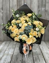 Букет цветов из:  Розы и Лизиантусы #REPLACE_PRED# Большая Вруда