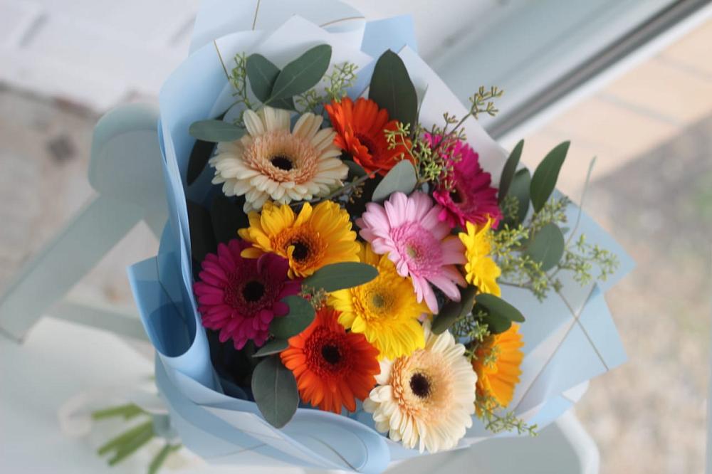 Букет цветов из: Герберы в Большая Вруда