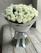 Букет 35 Белых роз в Большая Вруда