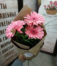 Букет цветов из:  Герберы #REPLACE_PRED# Большая Вруда