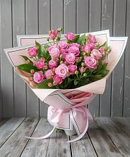 Букет Розовый кустик в Большая Вруда