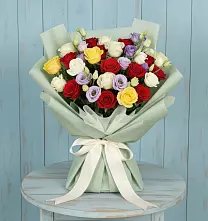 Букет цветов из:  Розы в Большая Вруда