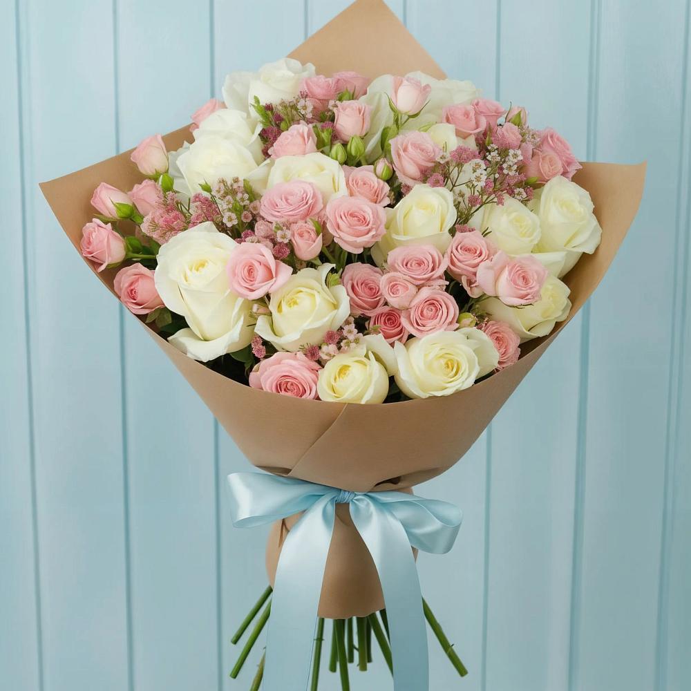 Букет цветов из: Розы в Большая Вруда