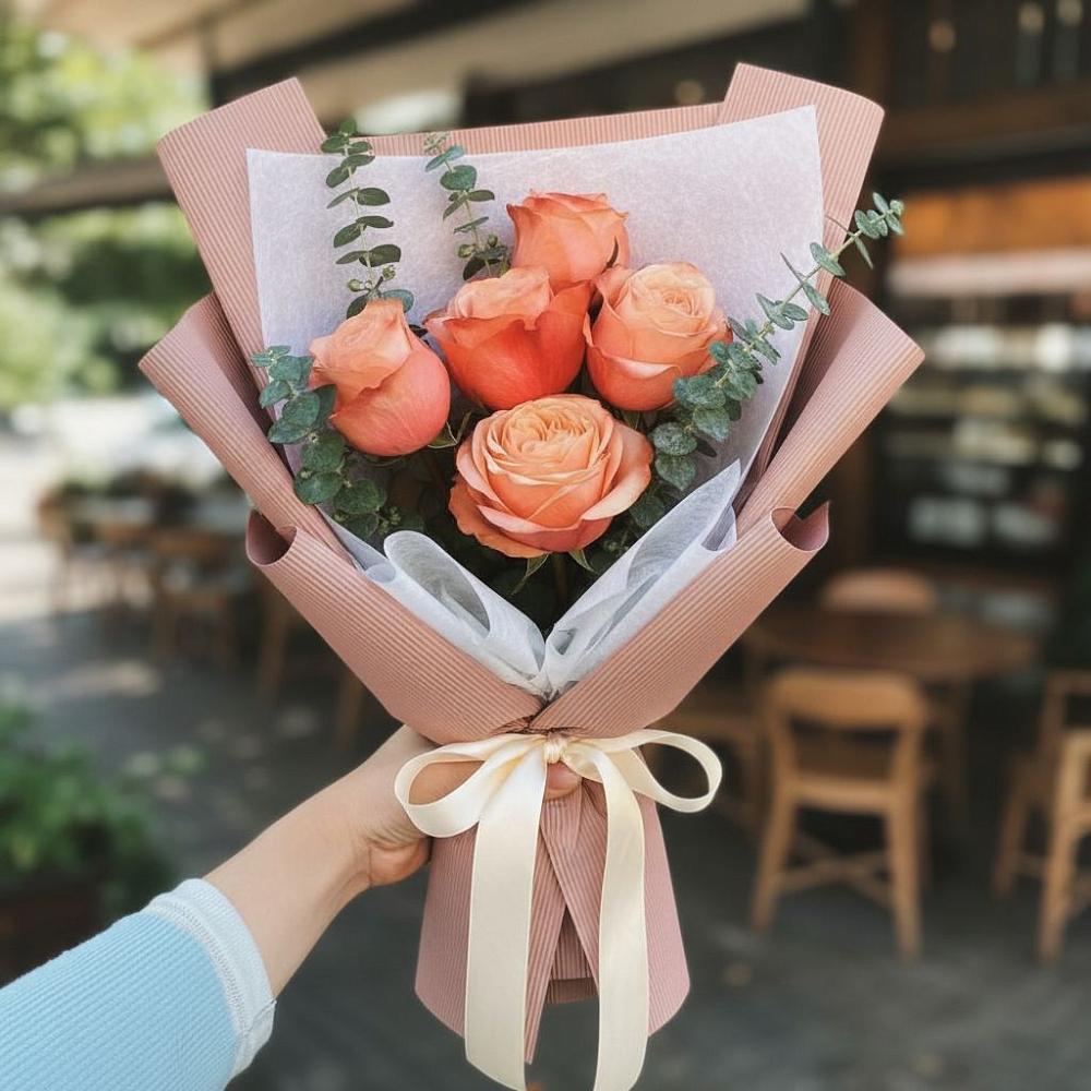 Букет цветов из: Розы в Большая Вруда