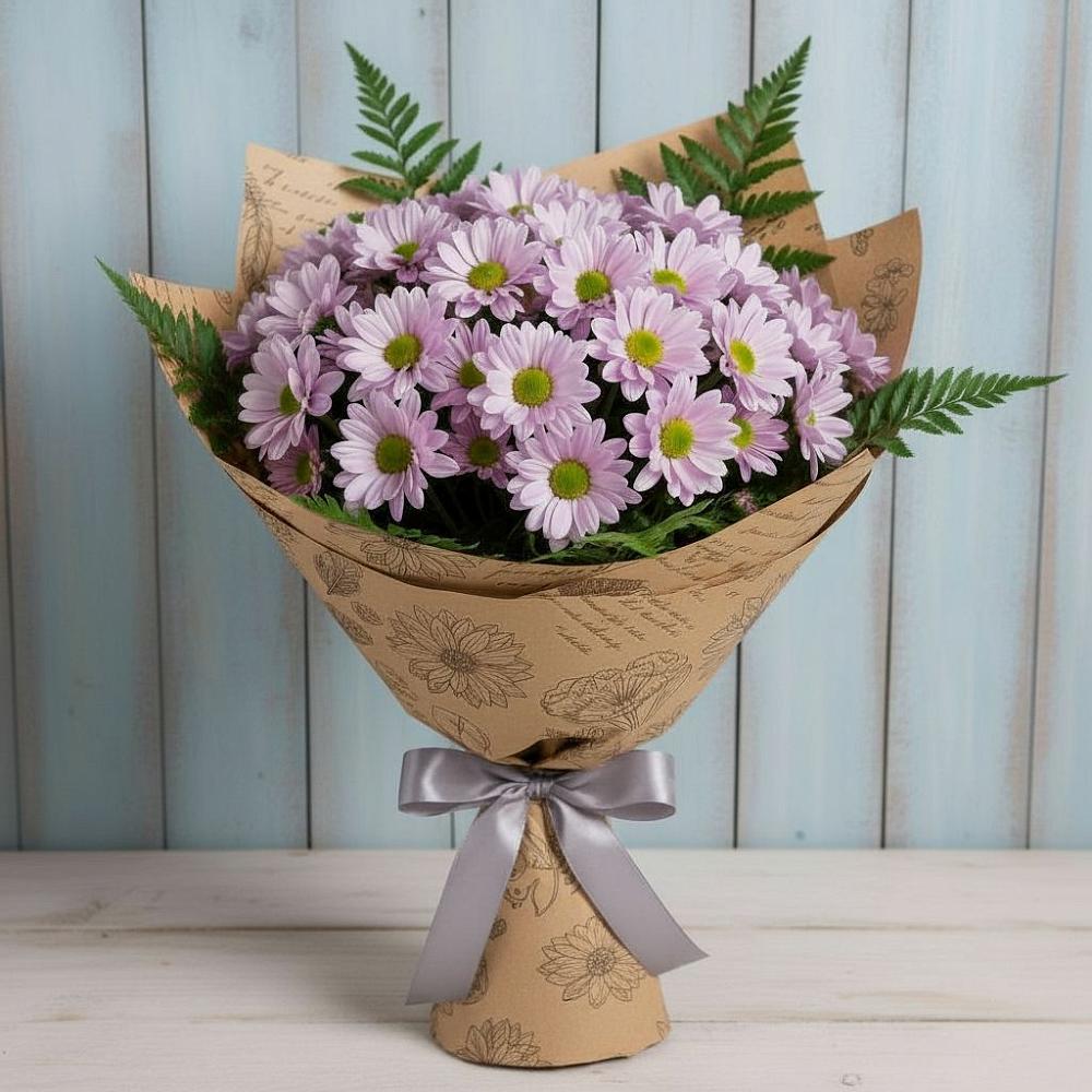 Букет цветов из: Хризантемы в Большая Вруда