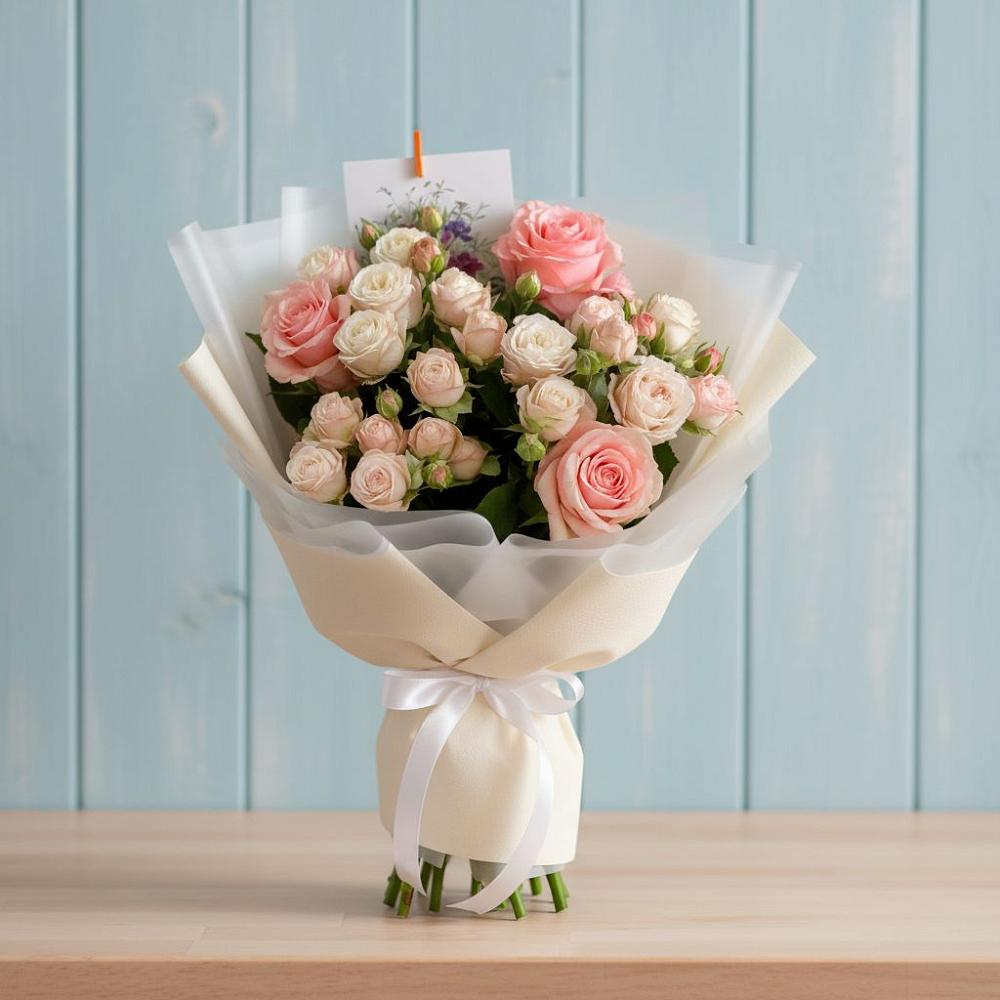 Букет цветов из: Розы в Большая Вруда