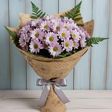 Букет цветов из:  Хризантемы в Большая Вруда