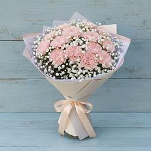 Букет цветов из:  Гвоздики #REPLACE_PRED# Большая Вруда