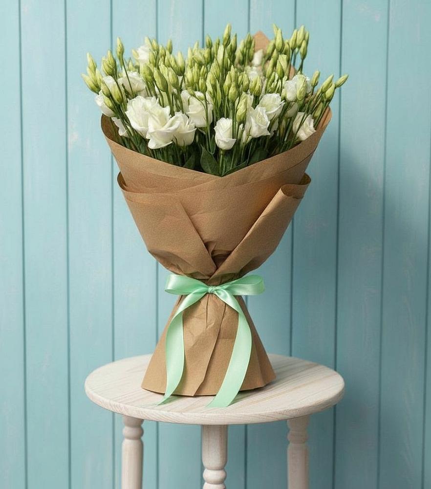 Букет цветов из: Лизиантусы в Большая Вруда