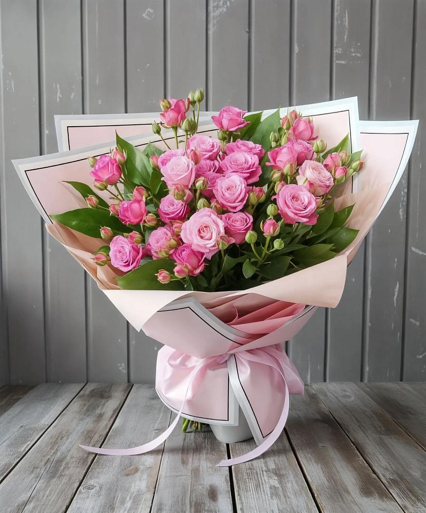 Букет Розовый кустик в Большая Вруда