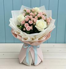 Букет цветов из:  Розы в Большая Вруда