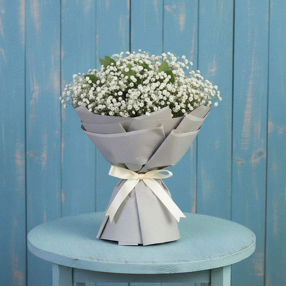 Букет цветов из: Гипсофила в Большая Вруда