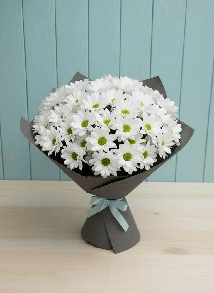 Букет цветов из: Хризантемы в Большая Вруда