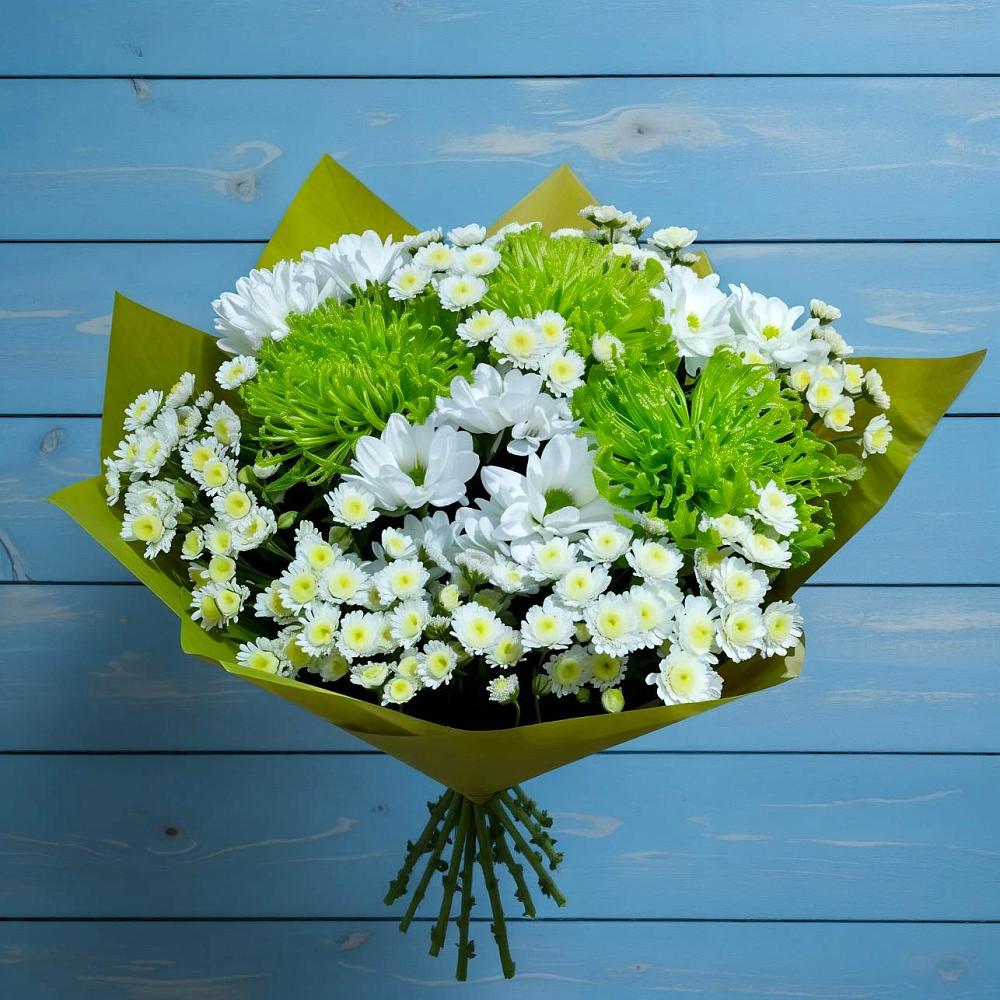 Букет цветов из: Хризантемы в Большая Вруда