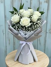 Букет цветов из:  Розы в Большая Вруда