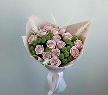 Букет цветов из:  Розы и Хризантемы в Большая Вруда