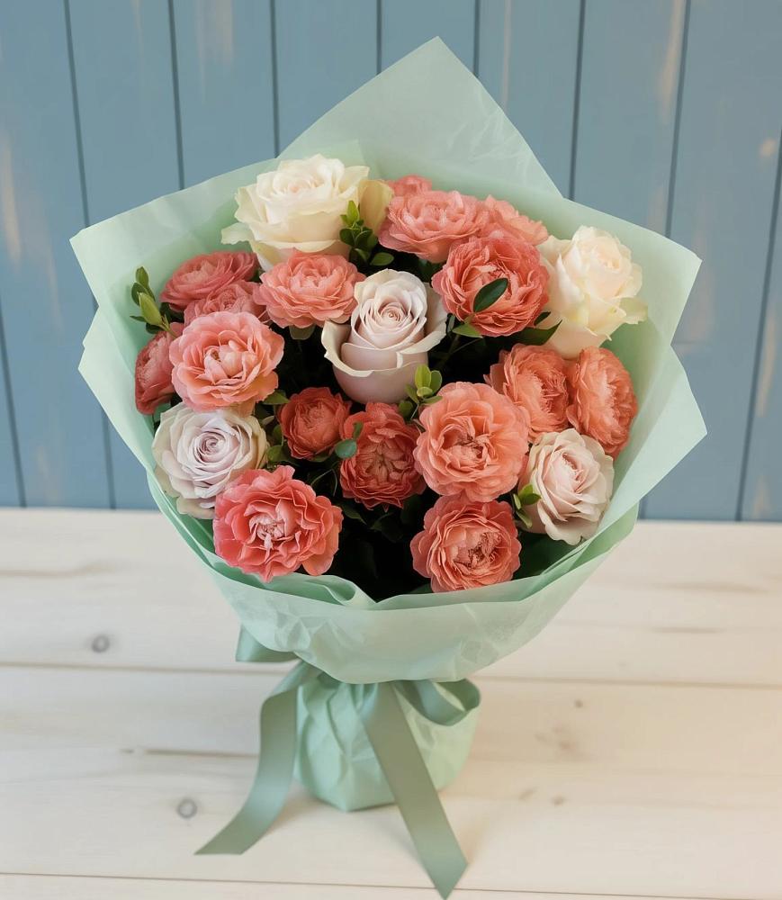 Букет цветов из: Розы в Большая Вруда