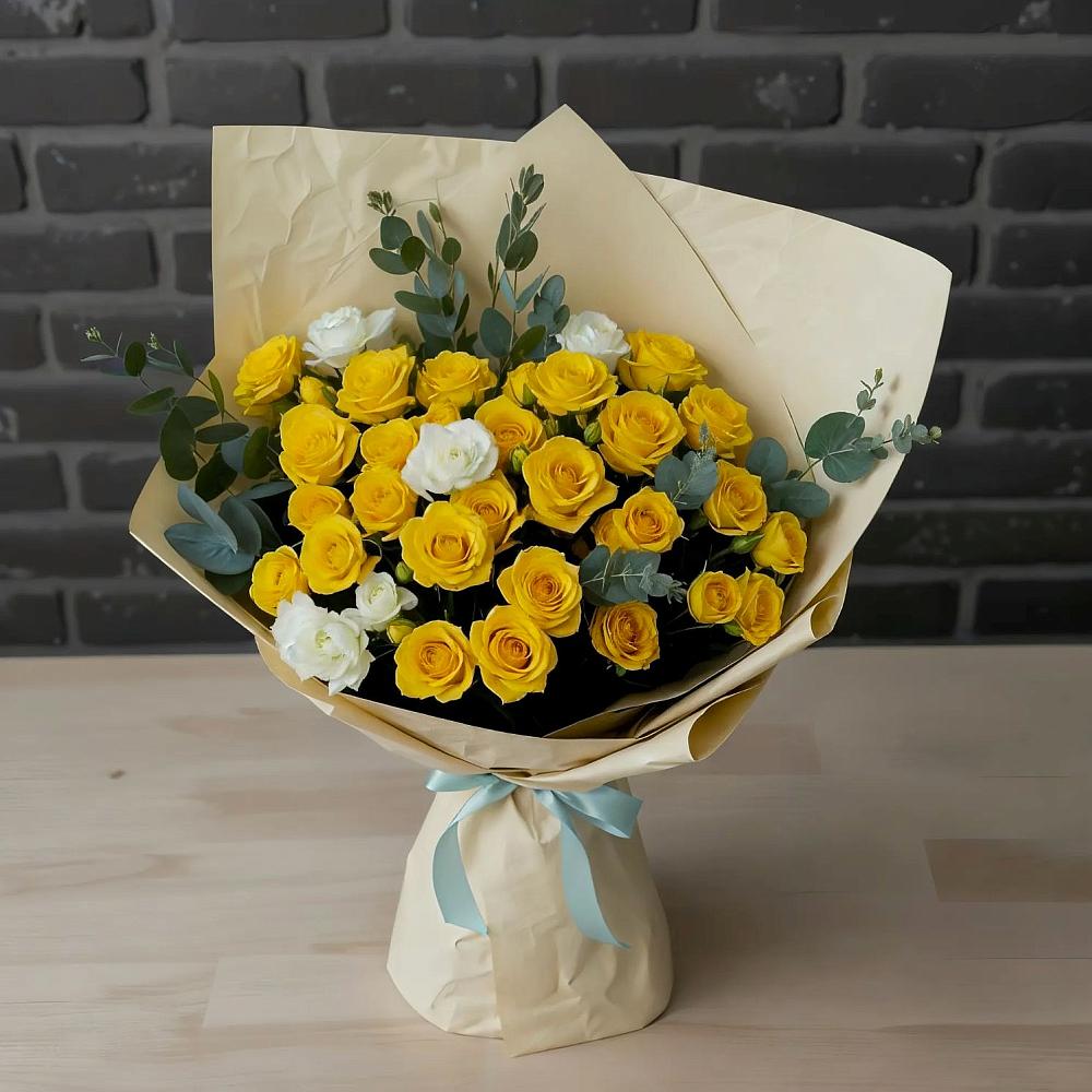 Букет цветов из: Розы в Большая Вруда