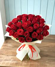 Букет 29 Красных роз в Большая Вруда
