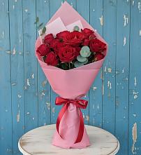 Букет цветов из:  Розы в Большая Вруда