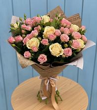 Букет цветов из:  Розы в Большая Вруда
