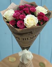 Букет цветов из:  Розы в Большая Вруда