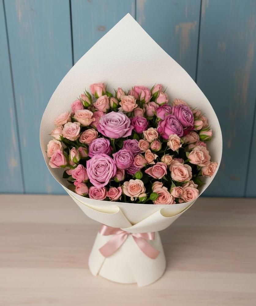 Букет цветов из: Розы в Большая Вруда