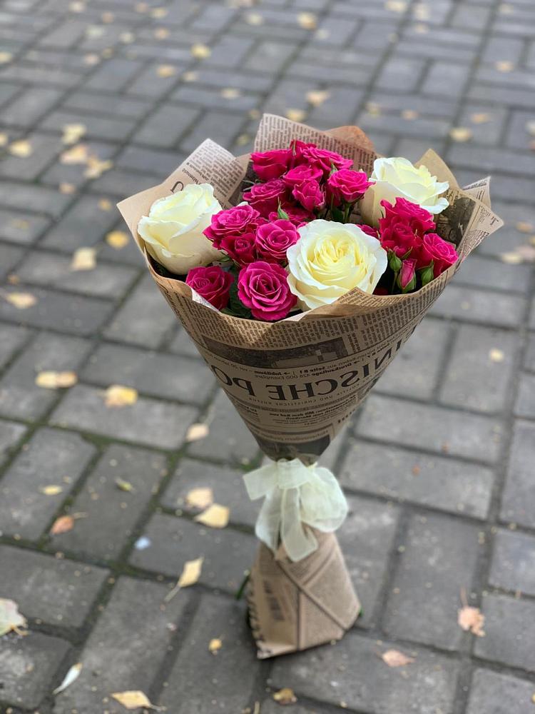 Букет цветов из: Розы в Большая Вруда